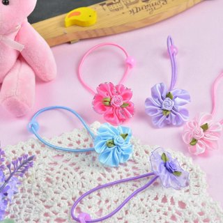 Flower Hair Tie Set