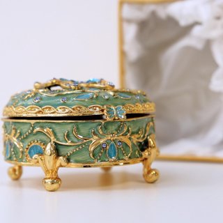 Enamel Trinket Box