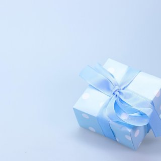 Ice Blue Gift Box