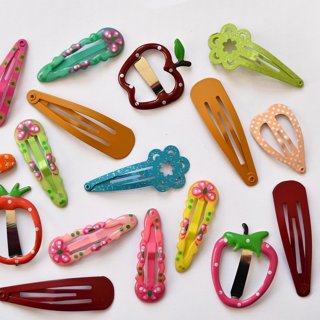 Painted Snap Clip Set
