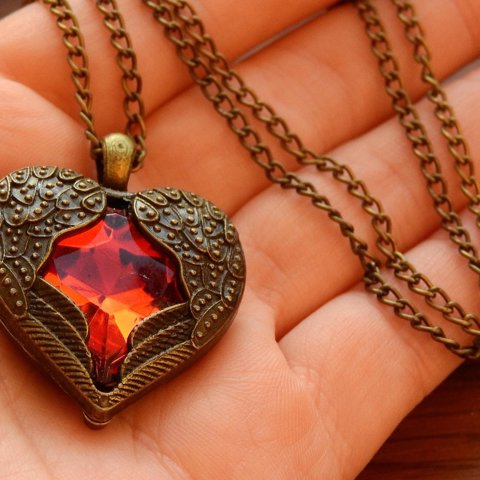 Angel Wing Pendant Necklace