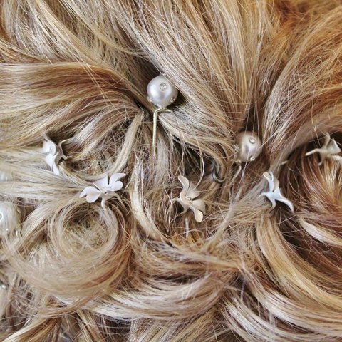 Pearl Hair Pin Set