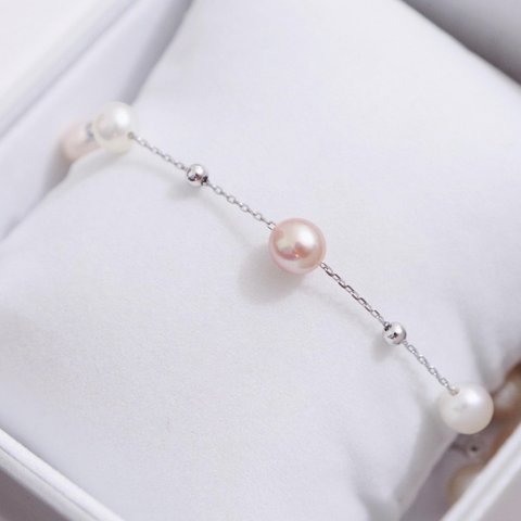 Pearl Station Bracelet